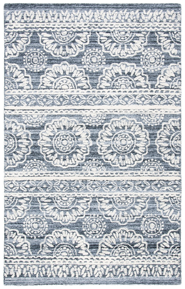 Safavieh Metro Met910F Grey/Ivory Rug.