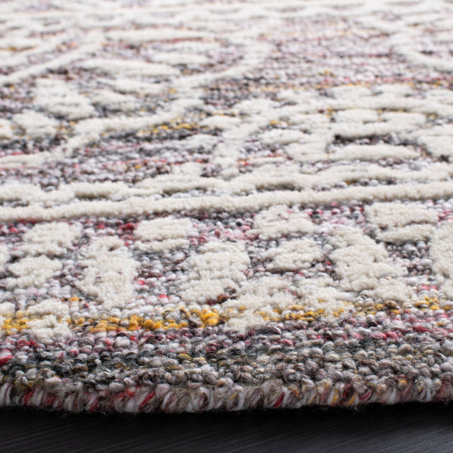 Safavieh Metro Met910Q Red/Ivory Rug.