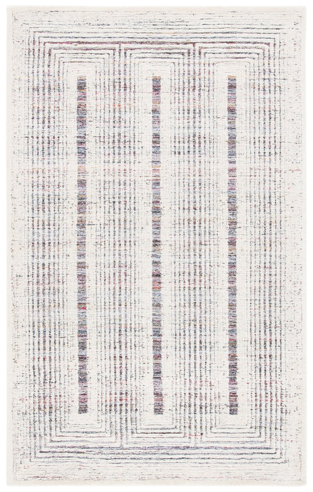 Safavieh Metro Met991Q Red/Ivory Rug.