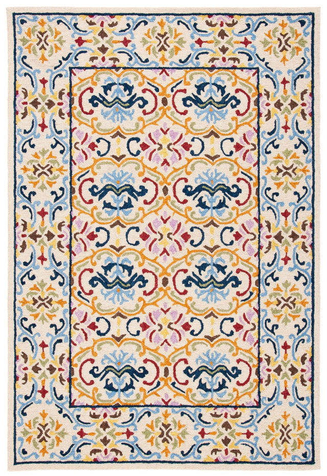 Safavieh Micro Loop Mlp380B Beige/Blue Rug.