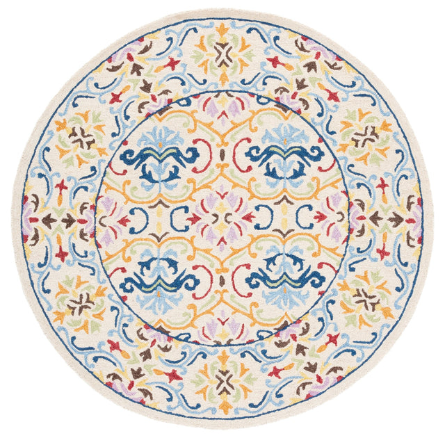 Safavieh Micro Loop Mlp380B Beige/Blue Rug.