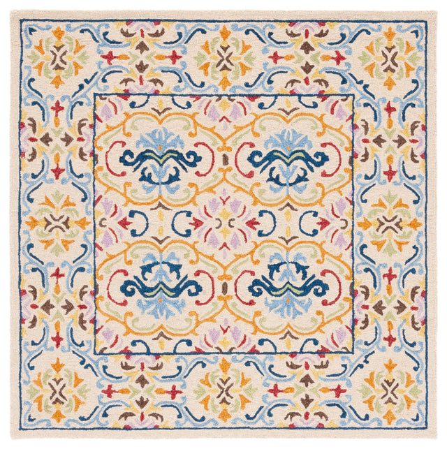 Safavieh Micro Loop Mlp380B Beige/Blue Rug.