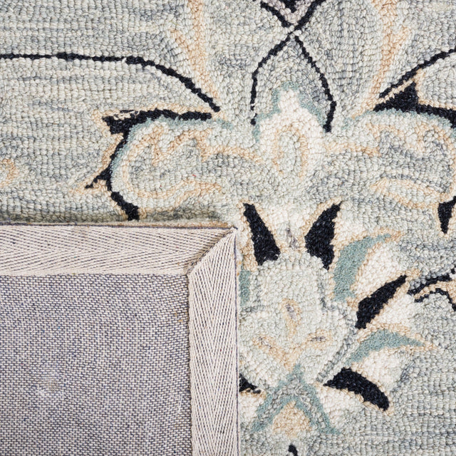 Safavieh Micro Loop Mlp384F Grey/Ivory Rug.