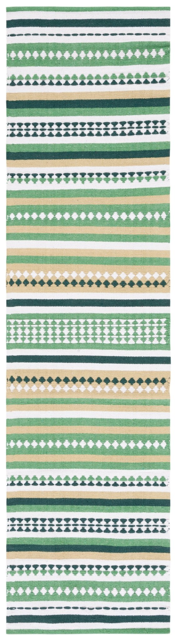 Safavieh Montauk Mtk451Y Green/Ivory Rug.