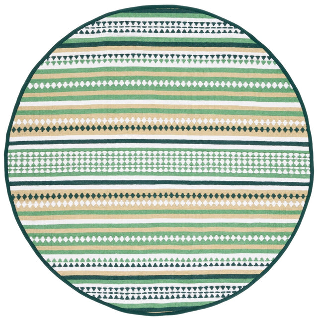 Safavieh Montauk Mtk451Y Green/Ivory Rug.