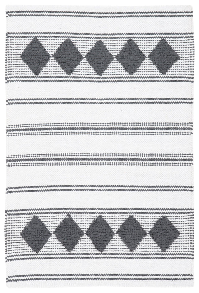 Safavieh Montauk Mtk708H Dark Grey/Ivory Rug.