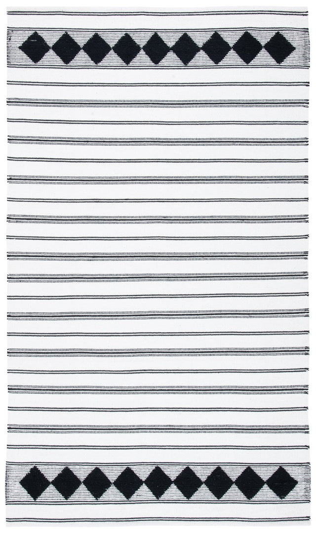 Safavieh Montauk Mtk708Z Black/Ivory Rug.