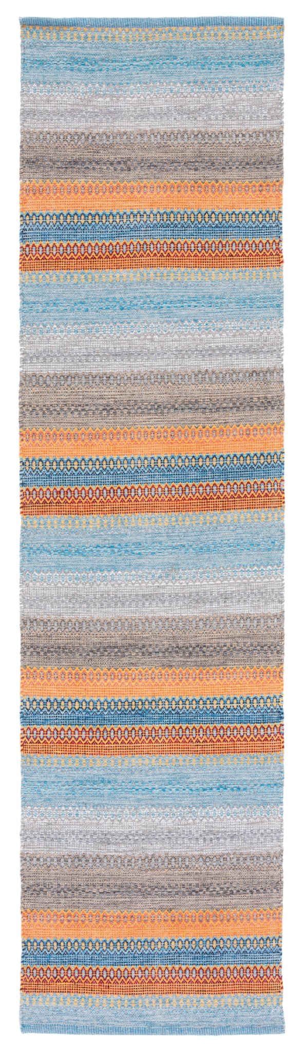 Safavieh Montauk Mtk851P Grey/Orange Rug.