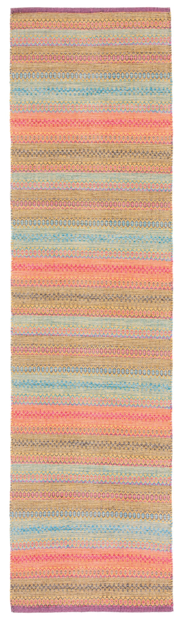 Safavieh Montauk Mtk851U Blue/Pink Rug.