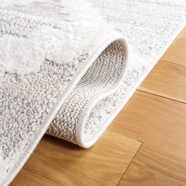 Safavieh Moroccan Tassel Shag Mts640A Ivory/Beige Rug.