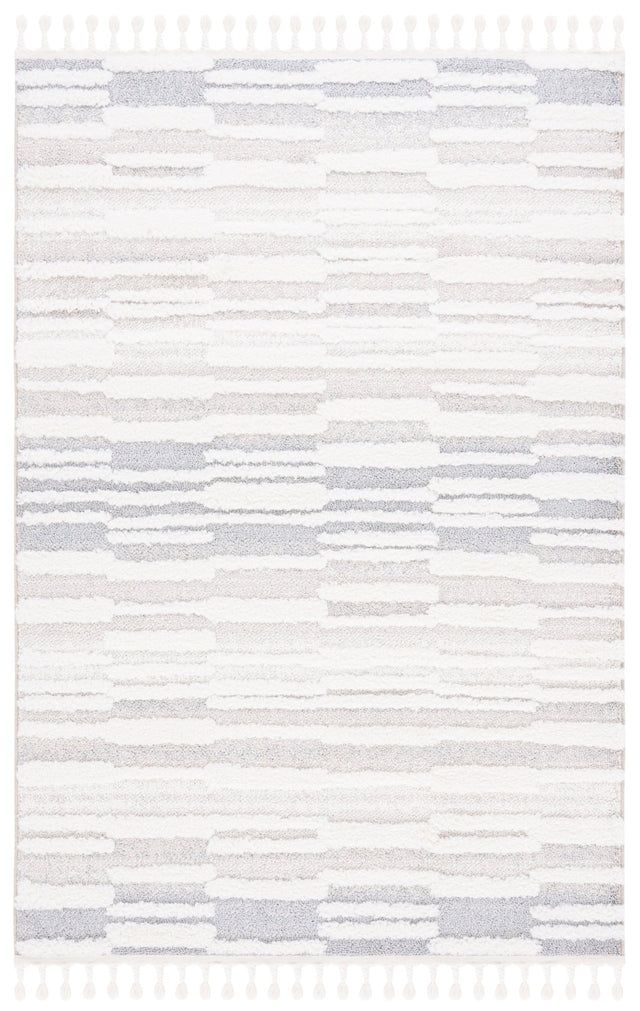 Safavieh Moroccan Tassel Shag Mts646A Beige/Ivory Rug.