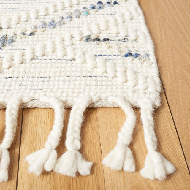 Safavieh Natura Nat177M Ivory/Blue Rug.