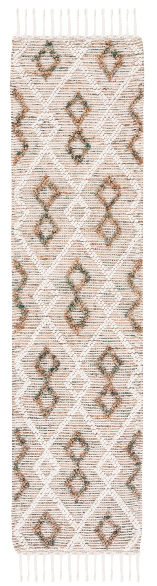 Safavieh Natura Nat180Y Ivory/Emerald Rug.