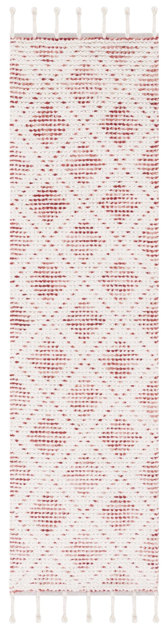 Safavieh Natura Nat183Q Ivory/Red Rug.