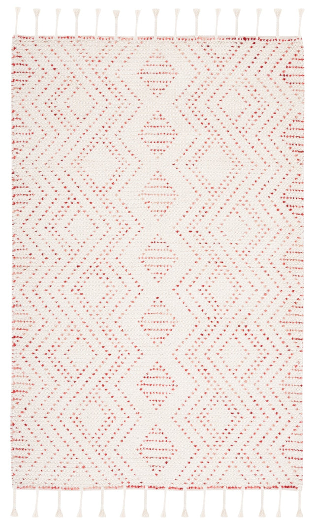 Safavieh Natura Nat184A Ivory/Red Rug.