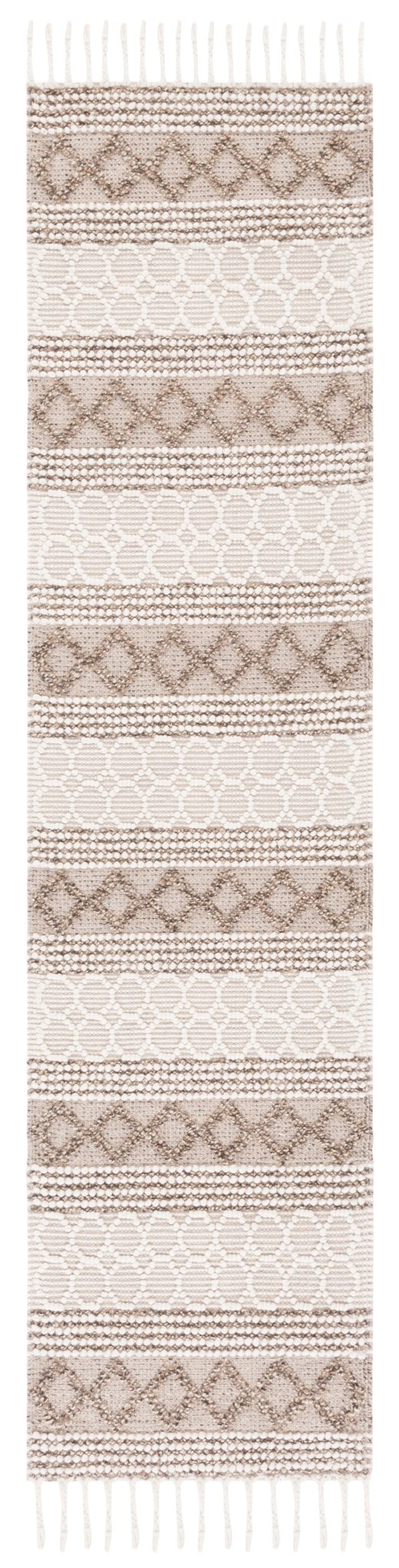 Safavieh Natura Nat337A Ivory/Brown Rug.