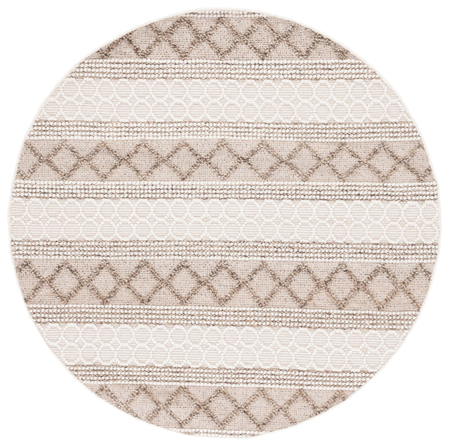 Safavieh Natura Nat337A Ivory/Brown Rug.