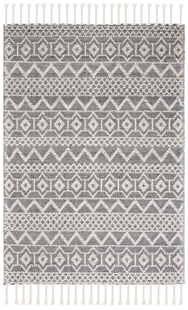 Safavieh Natura Nat341A Ivory/Black Rug.