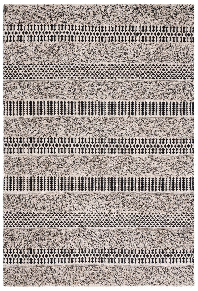 Safavieh Natura Nat926Z Black/Ivory Rug.