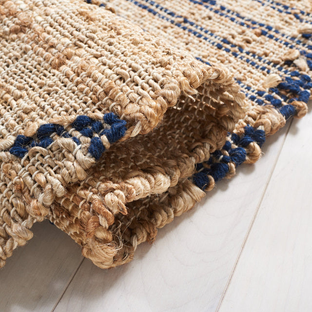 Safavieh Natural Fiber Nf224Z Black/Natural Rug.