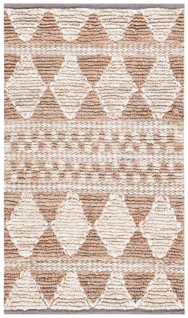 Safavieh Natural Fiber Nf958T Brown/Beige Rug.