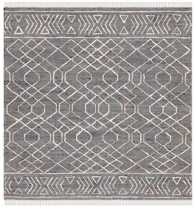 Safavieh Natural Fiber Nfb406Z Black/Ivory Rug.