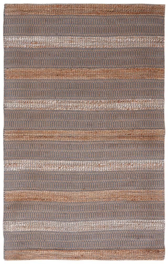 Safavieh Natural Fiber Nfb652F Grey/Natural Rug.