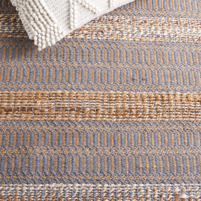 Safavieh Natural Fiber Nfb652F Grey/Natural Rug.