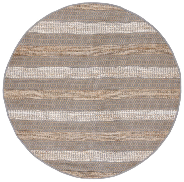 Safavieh Natural Fiber Nfb652F Grey/Natural Rug.