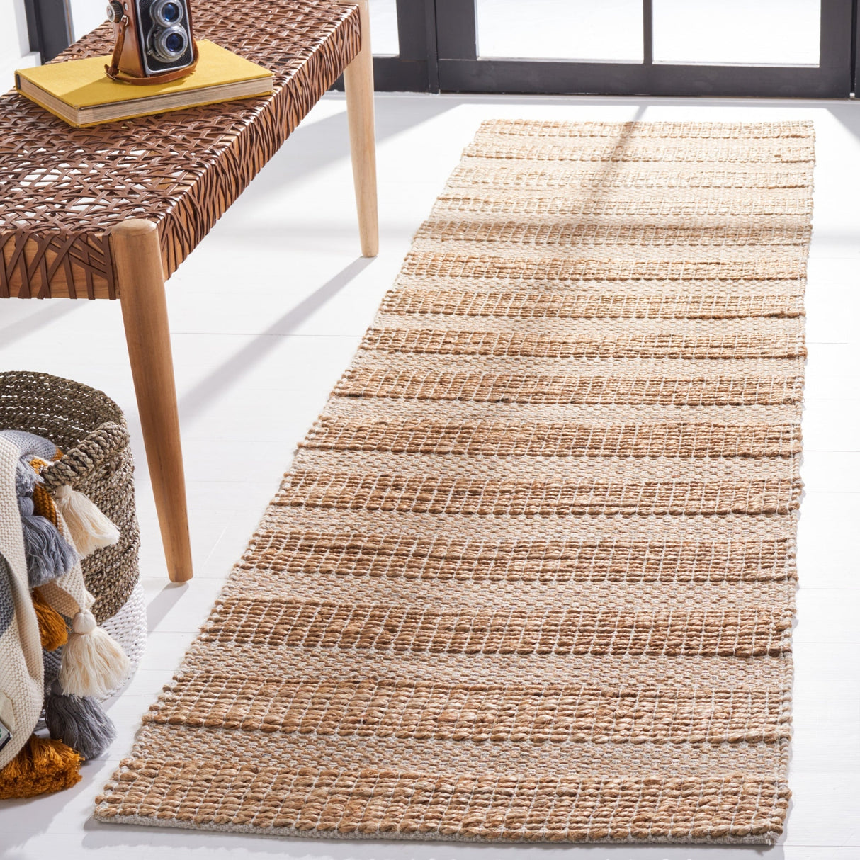 Safavieh Natural Fiber Nfb654A Ivory/Natural Rug.