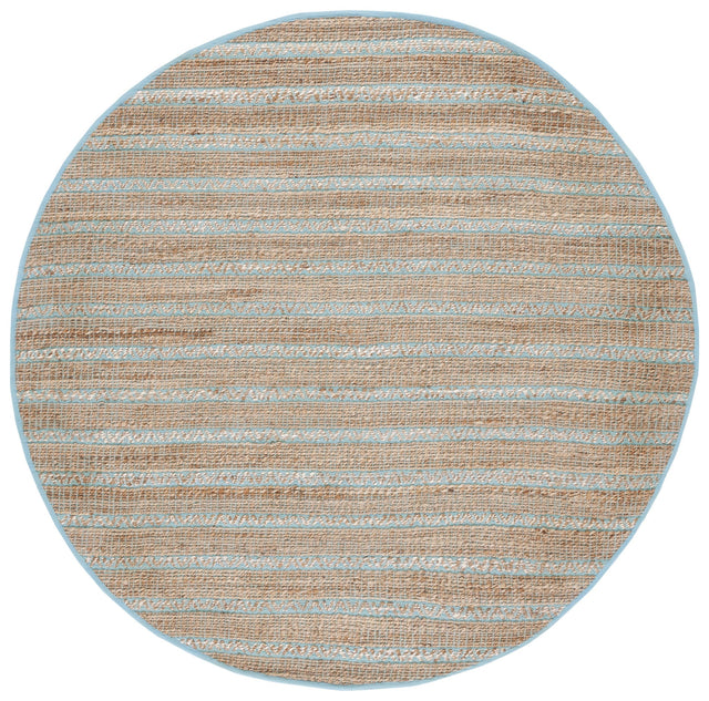 Safavieh Natural Fiber Nfb655K Teal/Natural Rug.