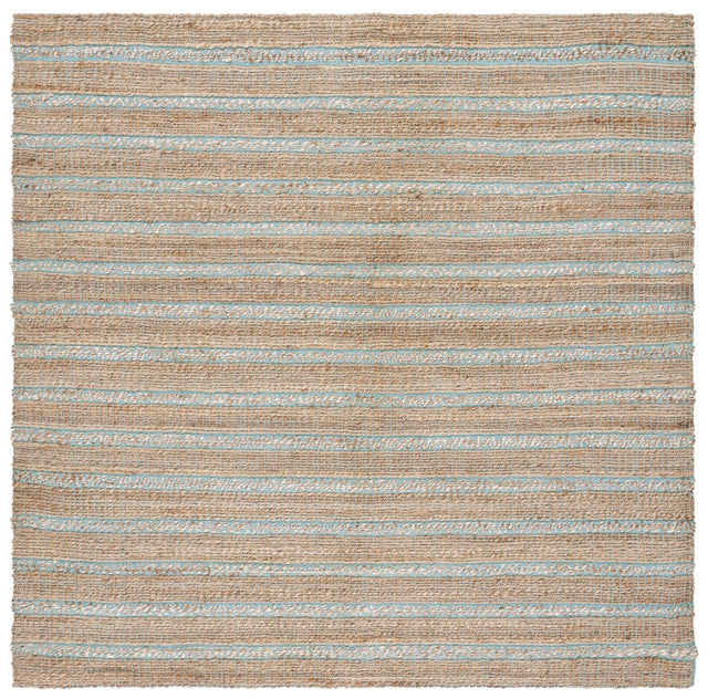 Safavieh Natural Fiber Nfb655K Teal/Natural Rug.