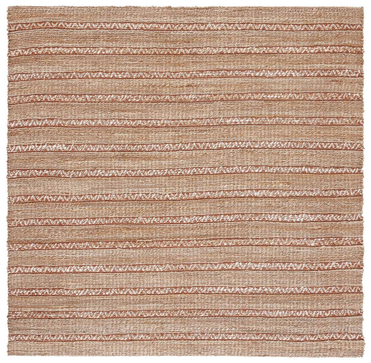 Safavieh Natural Fiber Nfb655P Rust/Natural Rug.