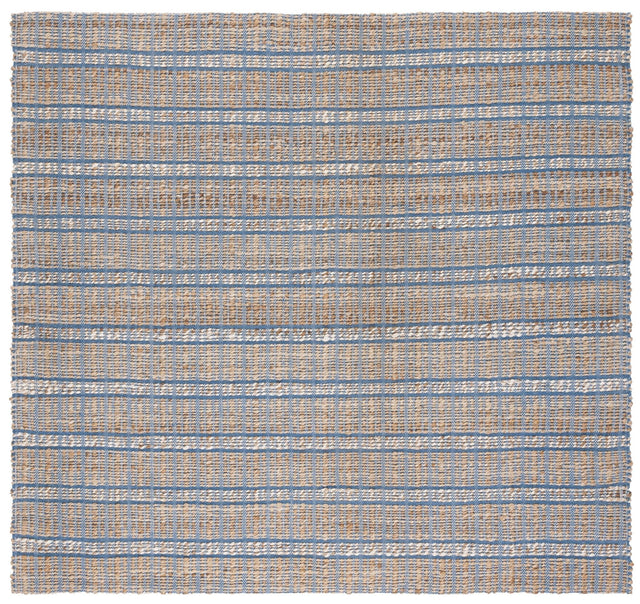 Safavieh Natural Fiber Nfb656M Blue/Natural Rug.