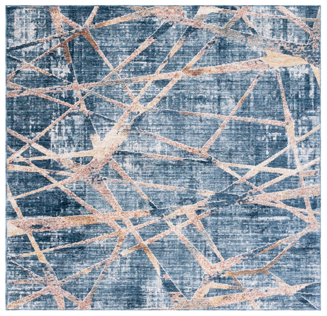 Safavieh Olympia Opa222N Blue/Navy Rug.
