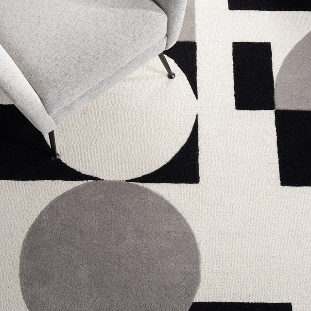 Safavieh Rodeo Drive Rd856F Grey/Black Rug.