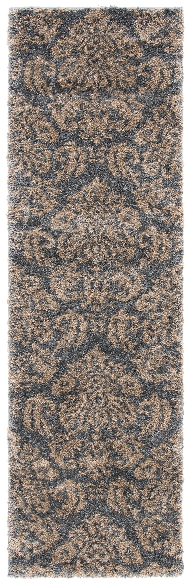 Safavieh Shag Sg460 Grey/Beige Rug.