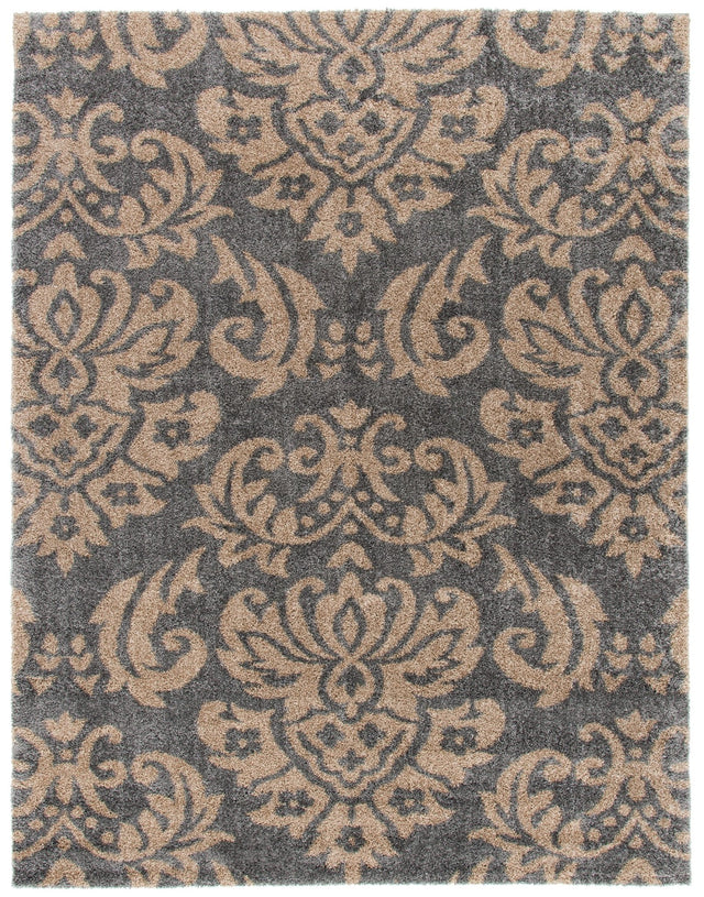 Safavieh Shag Sg460 Grey/Beige Rug.