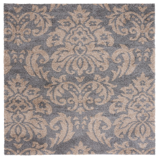 Safavieh Shag Sg460 Grey/Beige Rug.