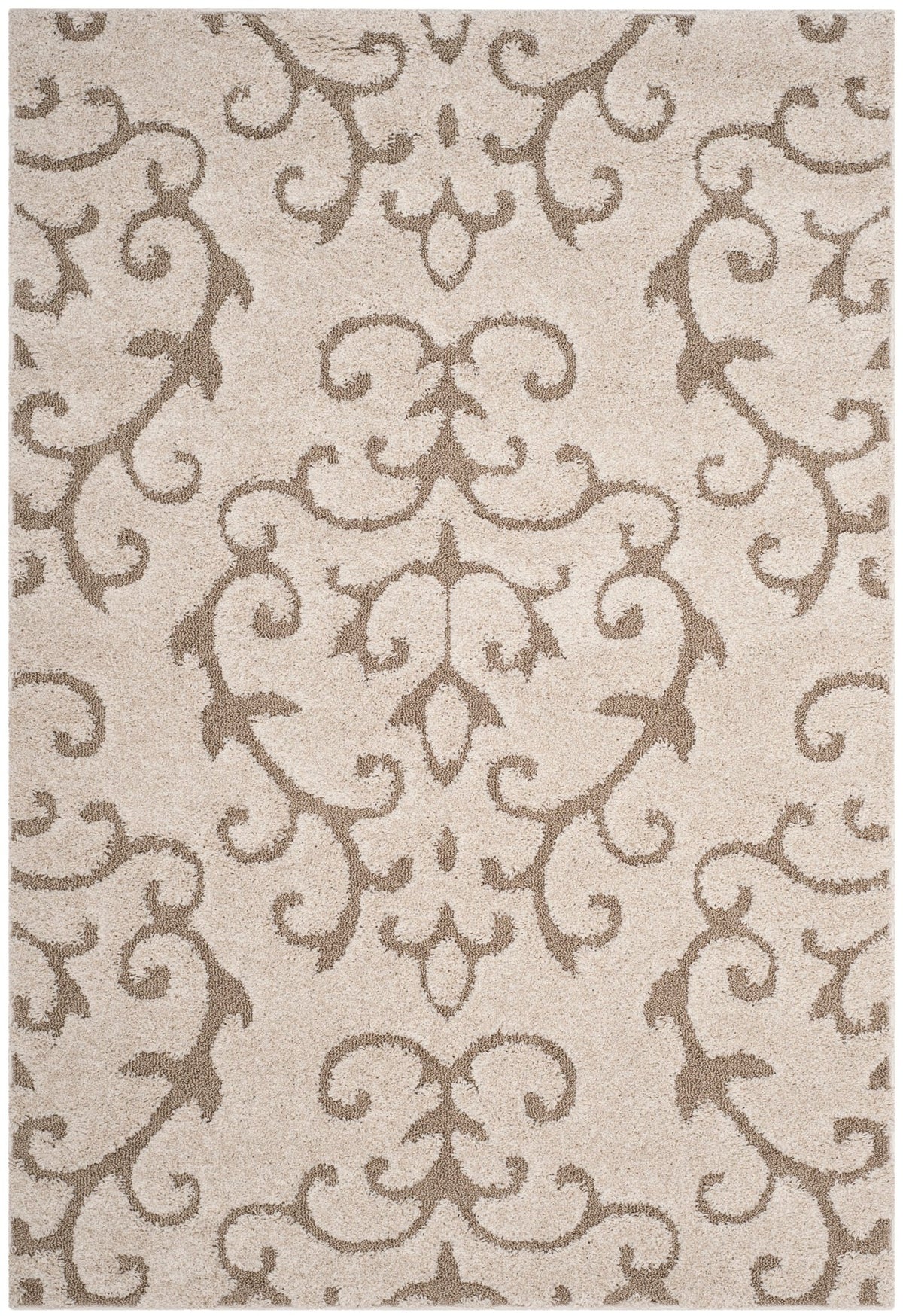 Safavieh Shag Sg470 Cream/Beige Rug.