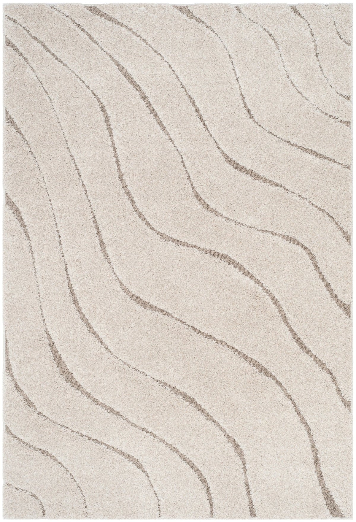 Safavieh Shag Sg472 Cream/Beige Rug.