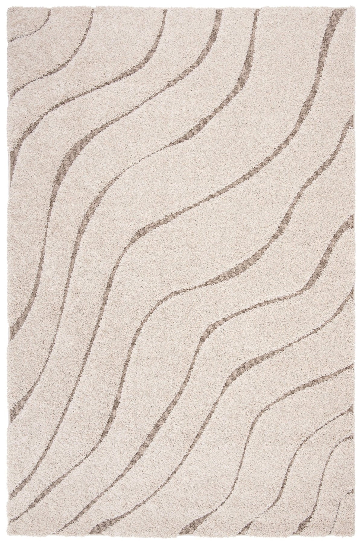 Safavieh Shag Sg472 Cream/Beige Rug.