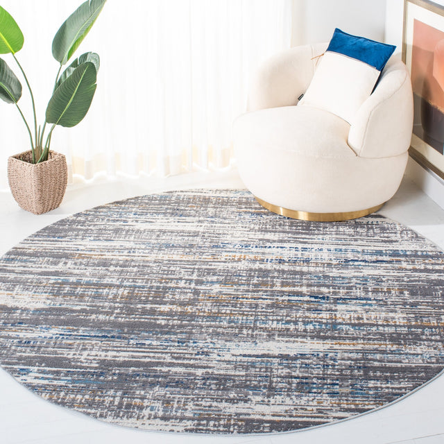 Safavieh Shivan Shv191M Light Grey/Blue Rug.