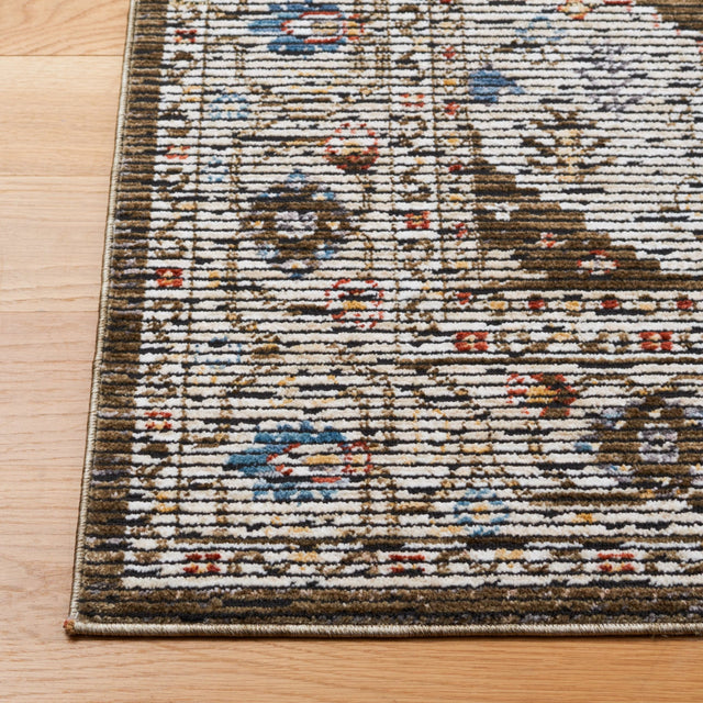 Safavieh Sierra Sra402A Ivory/Olive Green Rug.
