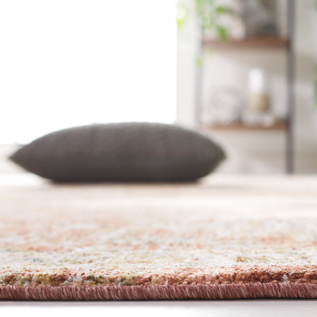Safavieh Silverado Svd108P Rust/Blue Rug.