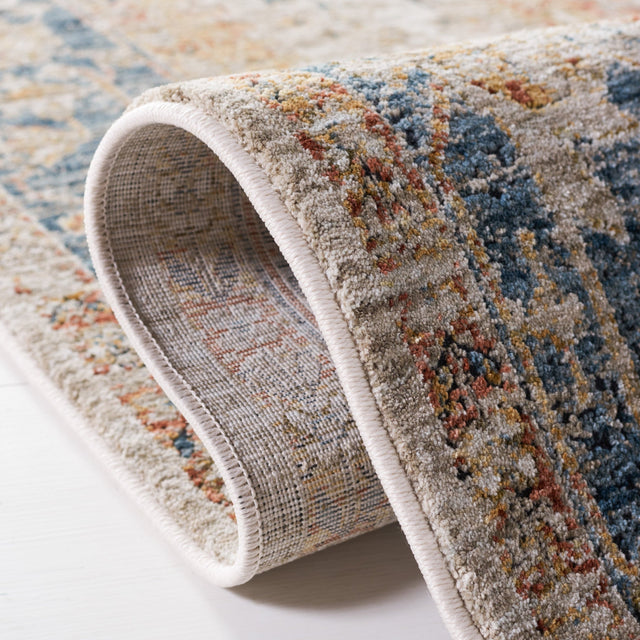 Safavieh Silverado Svd110A Ivory/Blue Rug.