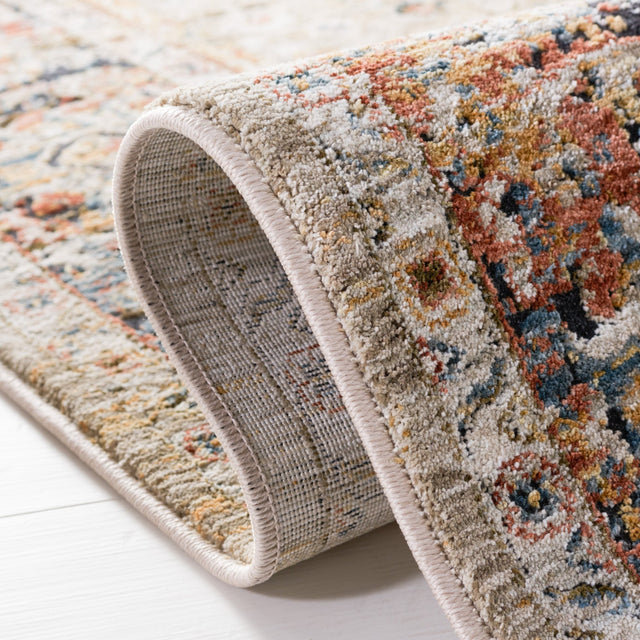 Safavieh Silverado Svd112B Beige/Rust Rug.
