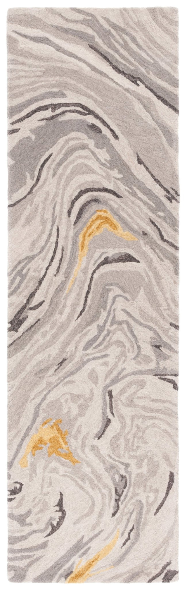 Safavieh Soho Soh675F Grey/Gold Rug.