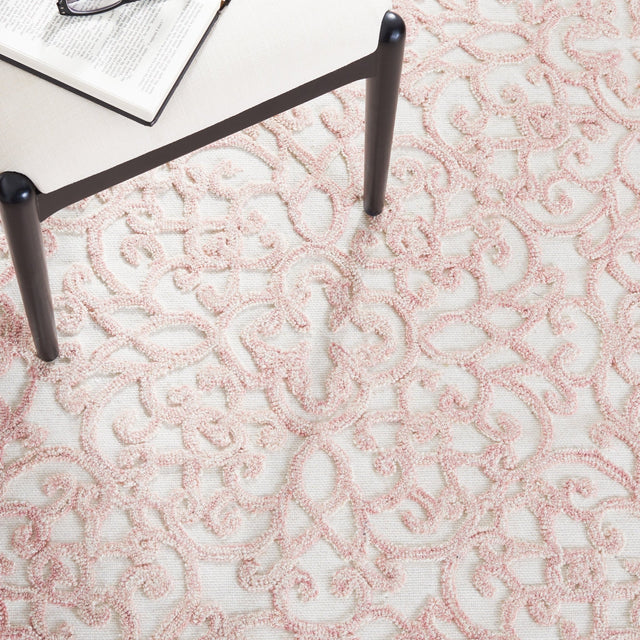 Safavieh Trace Trc103U Ivory/Pink Rug.