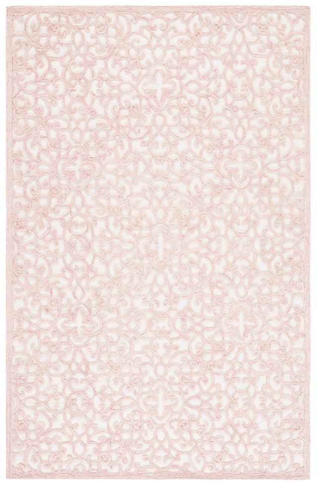 Safavieh Trace Trc103U Ivory/Pink Rug.